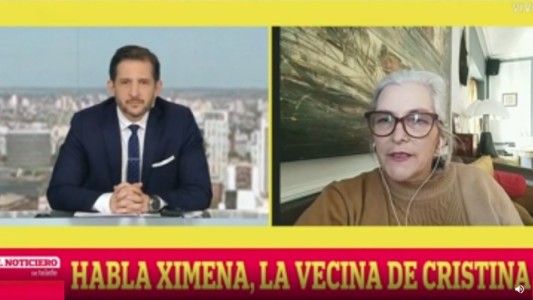"Es un hecho terrible", dijo la vecina de Cristina Kirchner y se refirió al momento del ataque