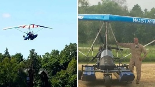 Esparcía las cenizas de su padre desde el aire, se estrelló el avión y murió