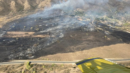 Combaten tres incendios forestales en Córdoba