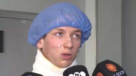 Uno de los alumnos quemados fue dado de alta y habló sobre lo sucedido