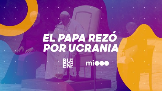 #BuenFlash El papa rezó por Ucrania