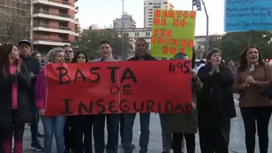 Reclamo en simultáneo por más seguridad en distintos puntos de Córdoba