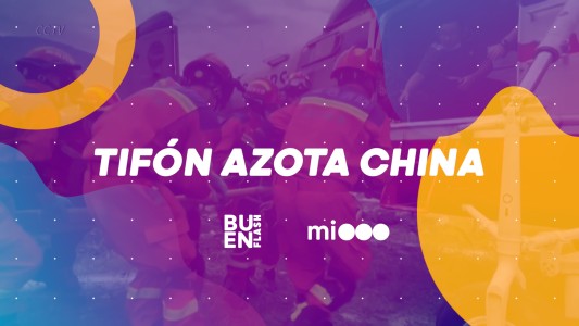 #BuenFlash Tifón azota China