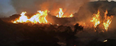 Será juzgado el presunto autor del incendio en Pampa de Achala