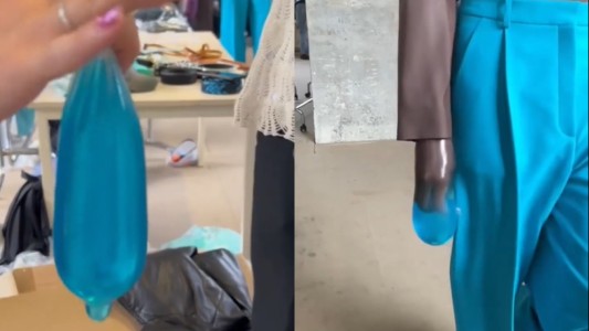 Utilizaron preservativos XL para concientizar por la conservación de los océanos - #FlashChat