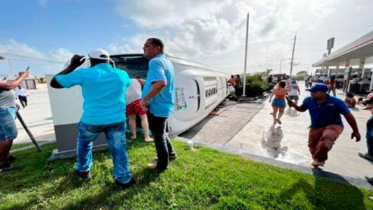 Volcó un micro con turistas en Punta Cana: murió una argentina