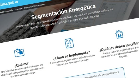Segmentación energética: más de 132.000 usuarios dieron de baja la solicitud