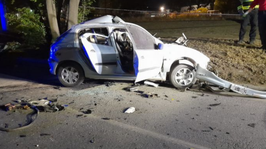 Murió un hombre al chocar contra un colectivo