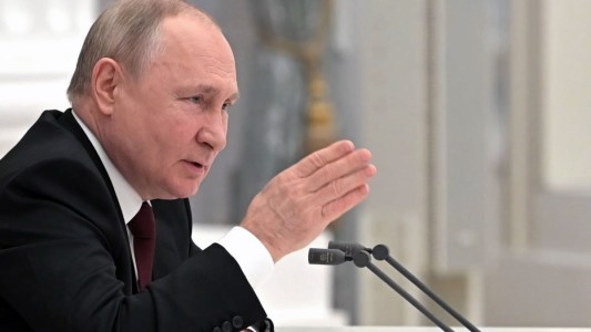 Putin decretó la ley marcial en territorios de Ucrania anexados por Rusia