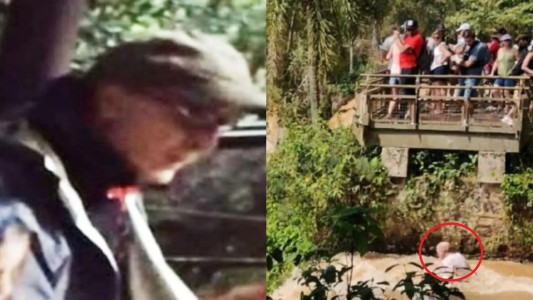"Se lo veía contento", contó una mujer que estuvo con el turista que murió en las Cataratas