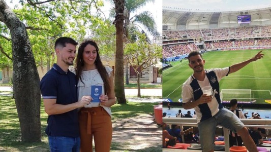 Se casó este sábado por la noche y voló a Mendoza para estar en la final