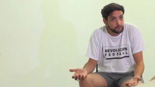 Habló el líder de Revolución Federal tras quedar libre: "No hay investigación de nada, es una vergüenza"