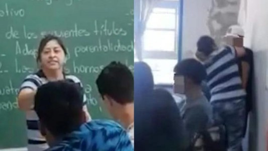 A los golpes en el aula: le hacían bullying a su hijo y fue a buscar al agresor - #FlashChat