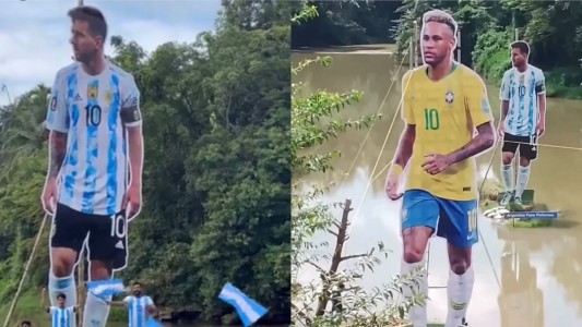 ¿Neymar o Messi? La disputa en un río de La India