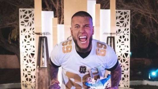 Alex Caniggia mostró su rostro tras someterse a un retoque en la mandíbula