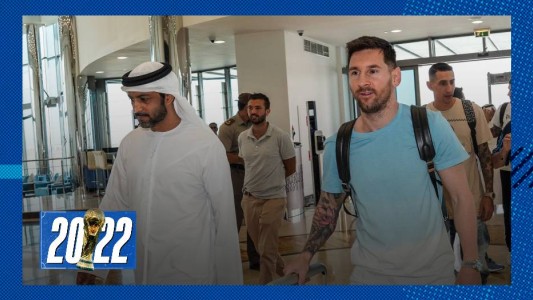 Llegó el capitán: Messi ya está en Qatar para iniciar la preparación del Mundial