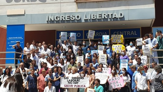 Médicos de hospitales provinciales ratificaron el paro de 72 horas