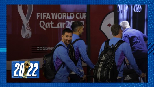 Arranca el sueño: la Selección argentina llegó a Qatar