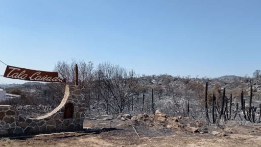Bomberos lograron contener el fuego en Tala cañada y no quedan focos activos
