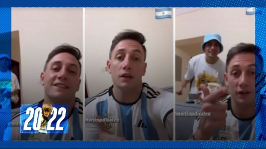 "Momo" debutó como la voz oficial del seleccionado en Qatar 2022