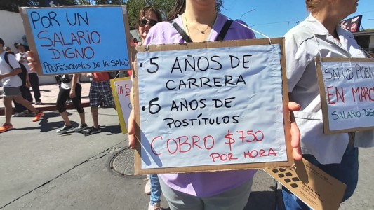 Hoy habrá una nueva movilización de los trabajadores de la Salud en Córdoba