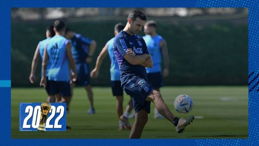 Scaloni no planea un "volantazo" aunque analiza tres cambios para el sábado