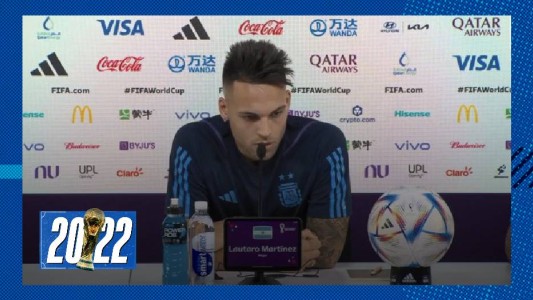 "No hay tiempo de lamentos": Lautaro Martínez, a un día del duelo clave con México