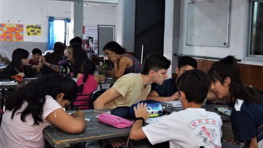Derechos en foco: Apoyo escolar en el Centro Vecinal de Barrio Alberdi