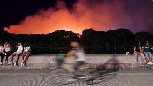 Buenos Aires: el incendio de la Reserva Ecológica de Costanera Sur estaría controlado