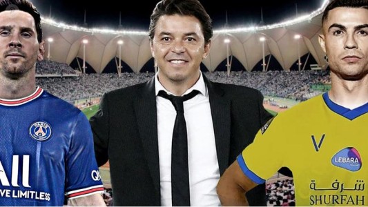 Gallardo se prepara para dirigir a Cristiano Ronaldo contra Messi en Arabia Saudita