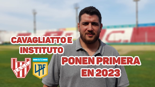 La previa de la liga profesional de Instituto con Juan Manuel Cavagliatto