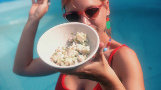 Vete Gruñon: Una tremenda waldorf para días de calor