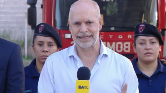 Larreta advirtió por la inseguridad en el país: "La gente tiene miedo de salir a la calle"