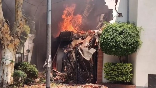Explosión y derrumbe en Villa Devoto: un muerto y un herido grave por una fuga de gas
