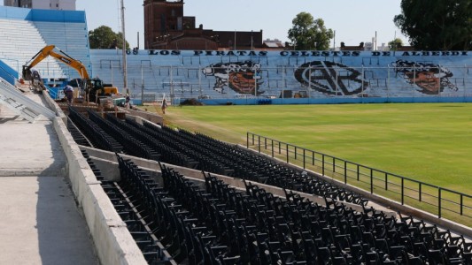 Avanzan las obras en el Gigante de Alberdi