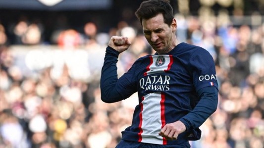 Messi le dio el triunfo al PSG con un impresionante tiro libre