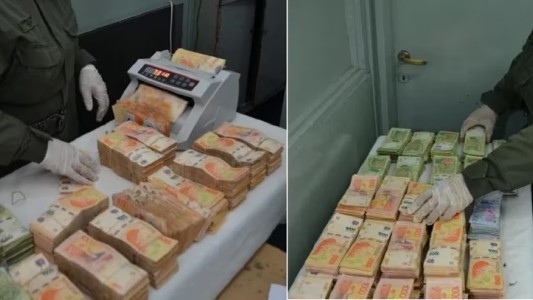 Descubrieron en un micro a una mujer que viajaba con $7 millones sin poder justificarlos