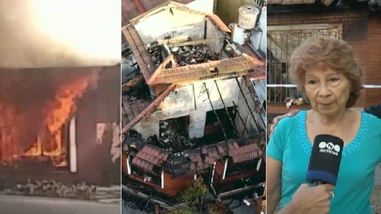El fuego dejó sin nada a una mujer de 81 años: cómo ayudarla