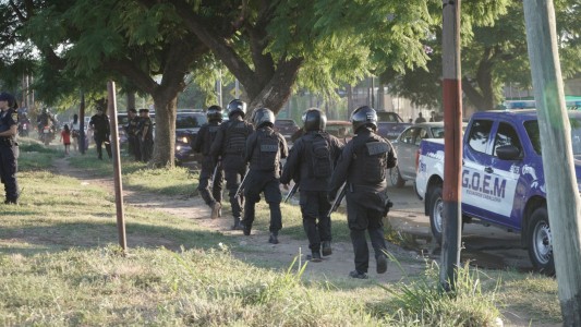 La policía desplegó un operativo de seguridad en la zona oeste de Córdoba tras los hechos de inseguridad