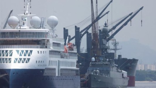 Israel protestó porque Brasil permitió amarrar en Río de Janeiro a dos buques de guerra iraníes