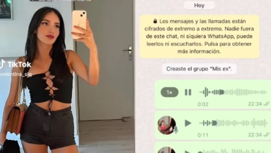"A lo mejor podemos ser todos amigos": creó un grupo de WhatsApp con todas sus exparejas