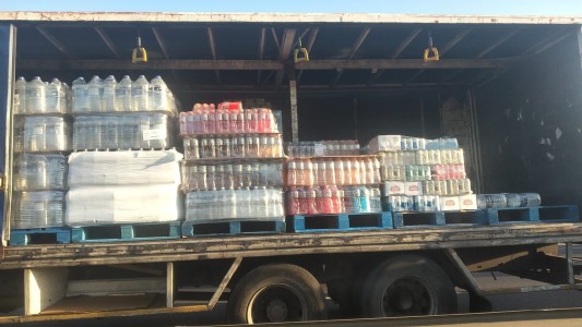 Cayó banda de piratas del asfalto: roban un camión con gaseosas, los persiguen y detienen en Morón