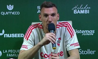 "Se ganó con autoridad", dijo Armani tras el triunfo de River ante Sarmiento