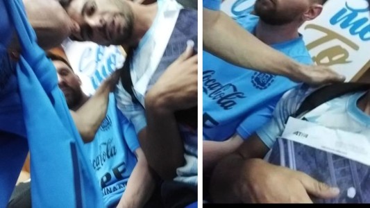 El hincha que se metió en el predio de la AFA: "No me arrepiento, estoy muy contento"