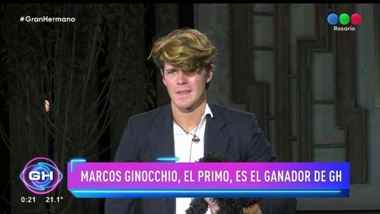 Marcos Ginocchio  se consagró ganador de Gran Hermano