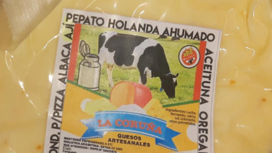 Prohibieron la comercialización de productos de la marca “La Coruña – quesos artesanales”