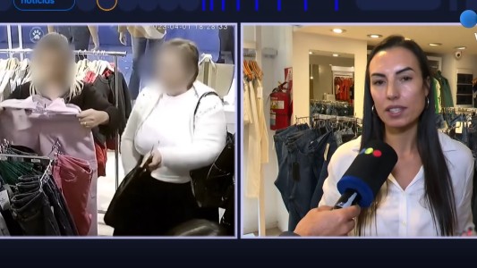 Abuela mechera en Nueva Córdoba: Robó una campera, se la llevo entre las piernas.