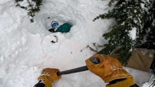 Washington: desesperante rescate en la nieve - #FlashChat