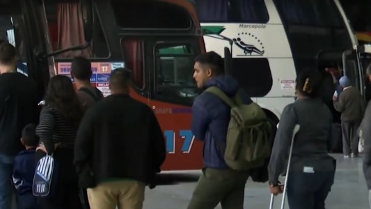 Terminal de ómnibus: Intenso movimiento turístico