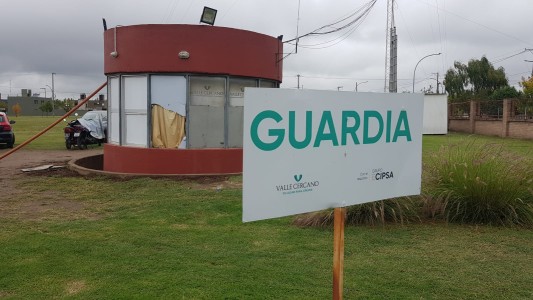 Inseguridad en la garita: asaltaron y golpearon a guardias de barrio Valle Cercano